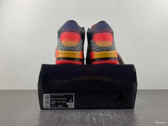 Cheap TBK x 3 J Balvin Rio Air FN0344-001 Jordan 0419